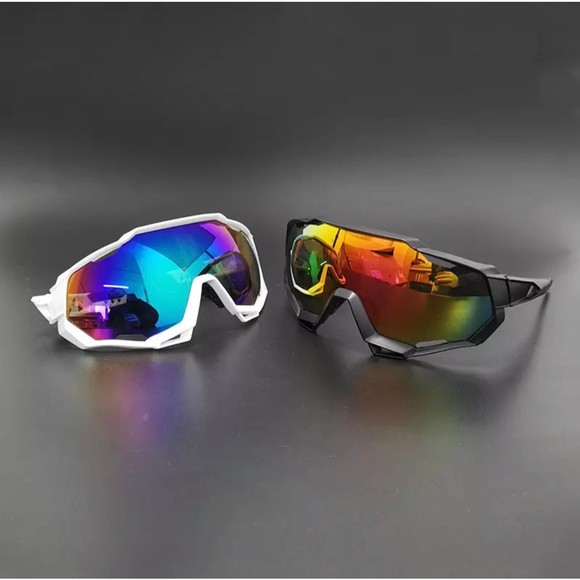 Outdoor Cycling Sunglasses UV Protection Windproof Glasses Polarized Lens Men - Picture 9 of 9